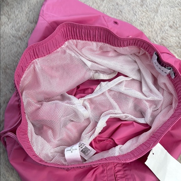 TOPMAN | Drawstring Pink Swimtrunks - Picture 7 of 11